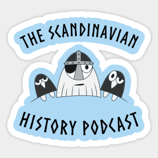 The Scandinavian History Podcast - Logo. Sticker